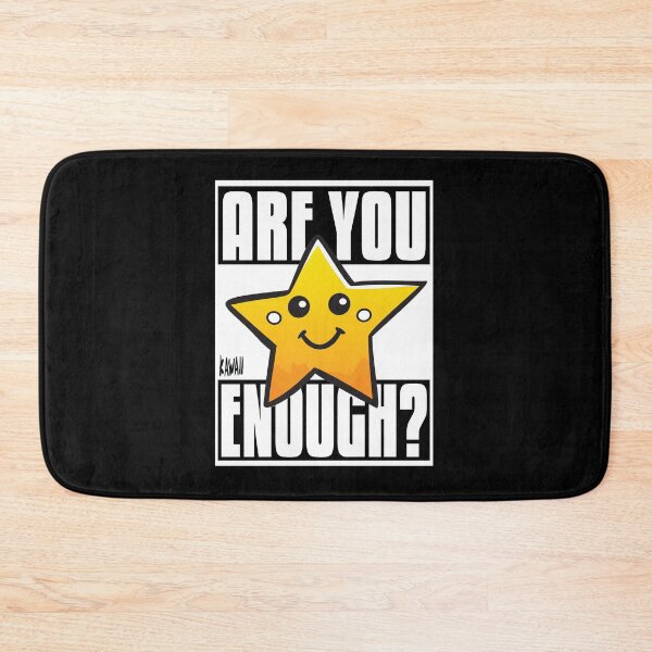 Item preview, Are You Star Enough? Kawaii Lovable Cute Adorable Cartoon Star designed and sold by ProjectX23.