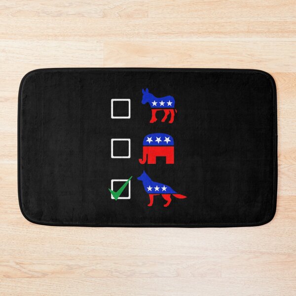 Item preview, German Shepherd Dog GSD Funny Politcal Vote designed and sold by ripsydesigns.