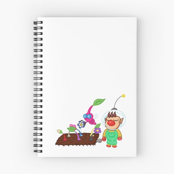 Item preview, Huerta con Olimar y Pikmin designed and sold by KIDA-.