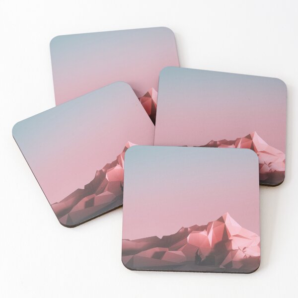 Item preview, Low Poly Mountains designed and sold by SchoomDesigns.