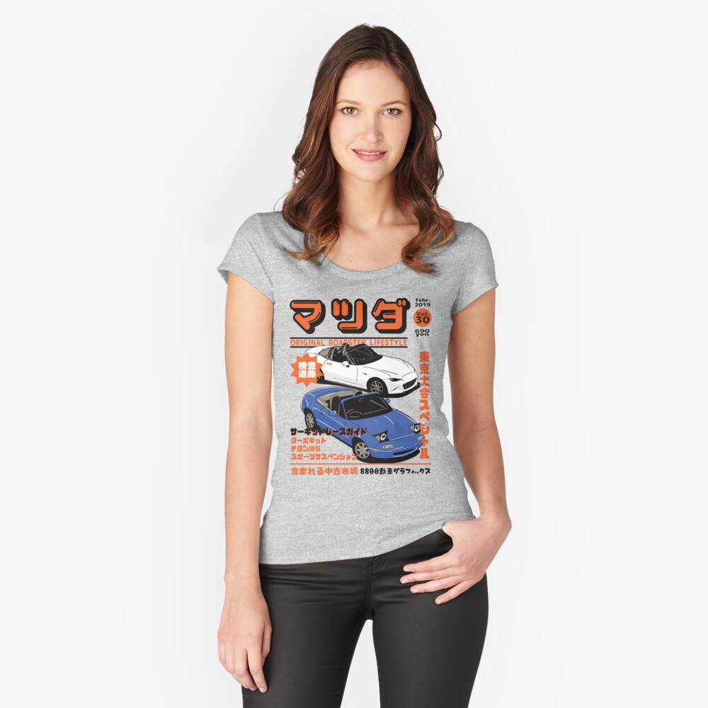 Item preview, Fitted Scoop T-Shirt designed and sold by 8800ag.
