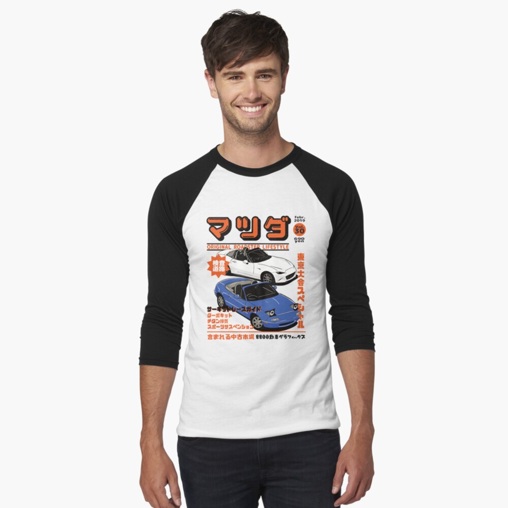 Item preview, Baseball ¾ Sleeve T-Shirt designed and sold by 8800ag.
