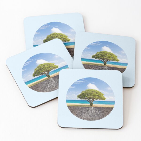 Item preview, Sea Beach Tree of Life designed and sold by Bluepress.