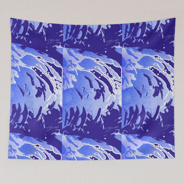 Item preview, Purple waves design by JB.Arts designed and sold by JBArts2019.