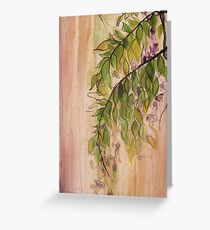 Wisteria Greeting Card