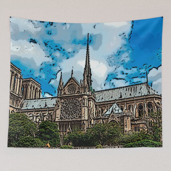 Item preview, Notre Dame bywhacky designed and sold by designbywhacky.