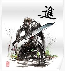 Squall Leonhart from Final Fantasy VIII Poster