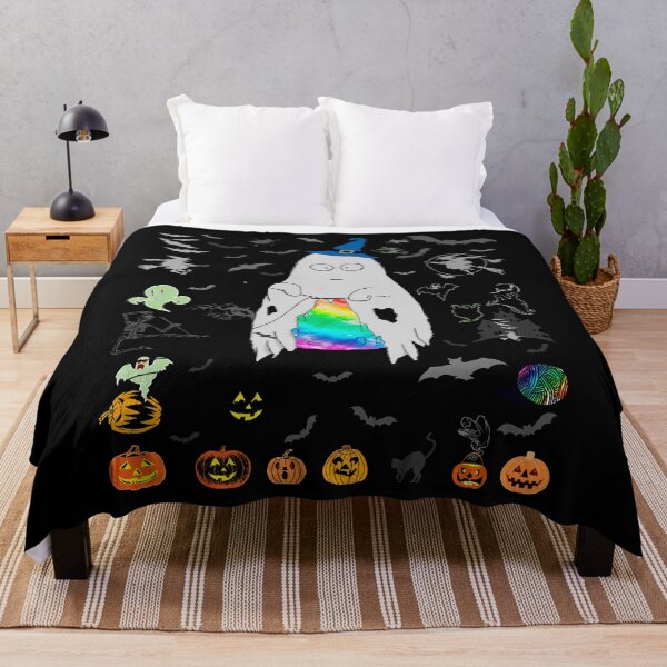Item preview, Cute Rainbow Ghost Ugly Halloween Sweater style Funny Halloween designed and sold by r-silver.
