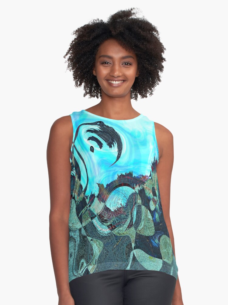 Item preview, Sleeveless Top designed and sold by bywhacky.