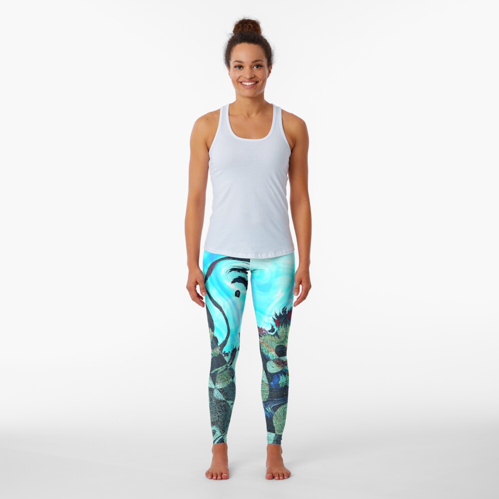 Item preview, Leggings designed and sold by bywhacky.