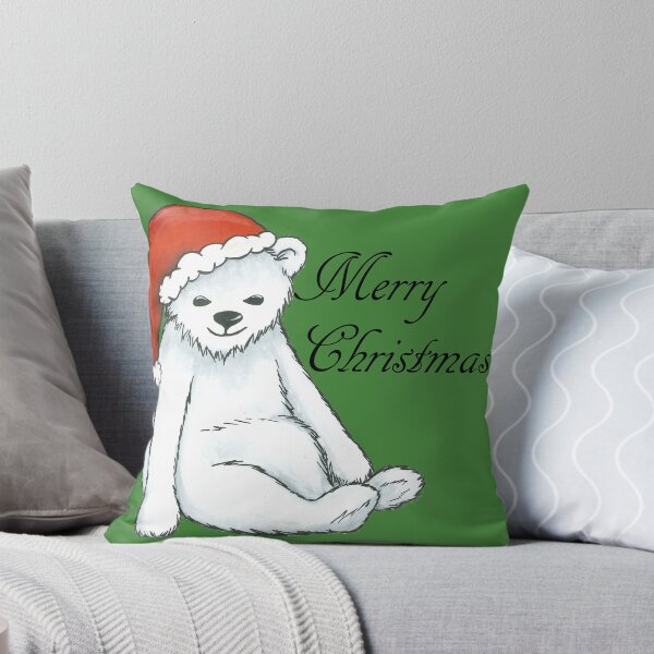 Item preview, Christmas Polar Bear Cub designed and sold by LeighsDesigns.