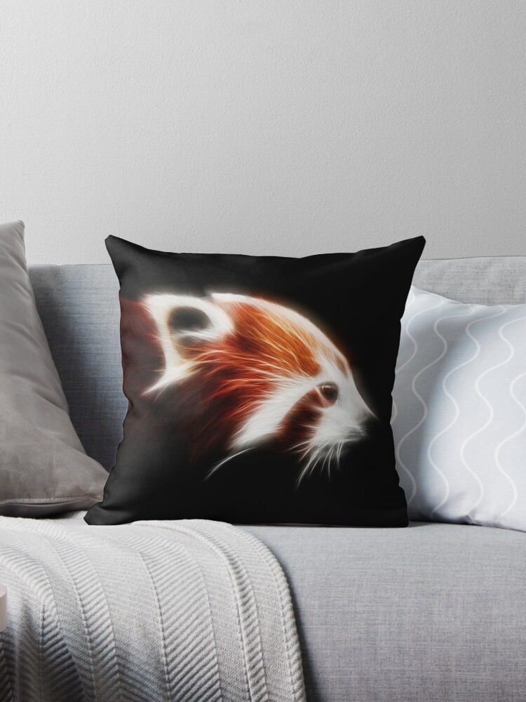 red panda pillow