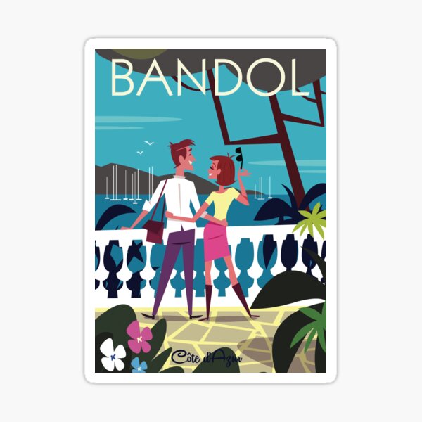 Item preview, Bandol poster designed and sold by GAGodel.