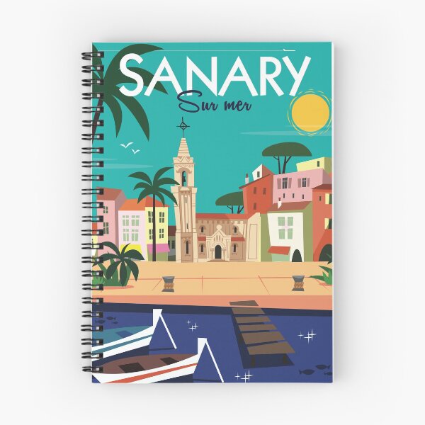 Artikelvorschau, Sanary Poster entworfen und verkauft von Gary Godel.