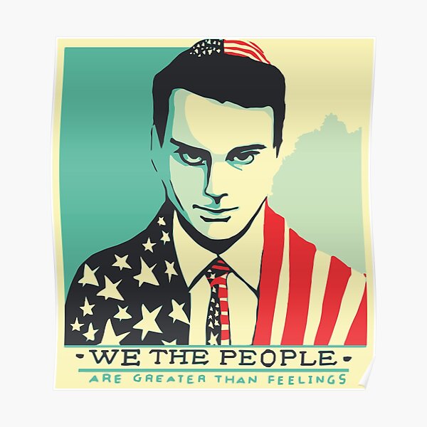 "Ben Shapiro Thug Life" Poster for Sale by aadecava Redbubble