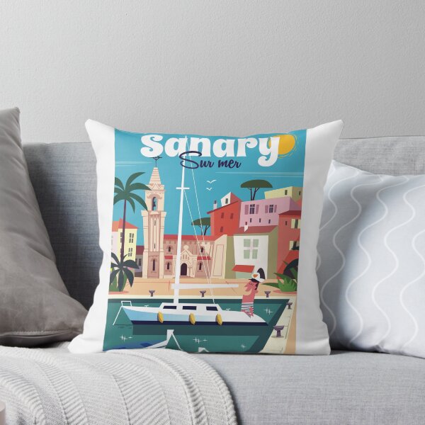 Item preview, Sanary sur mer poster designed and sold by GAGodel.