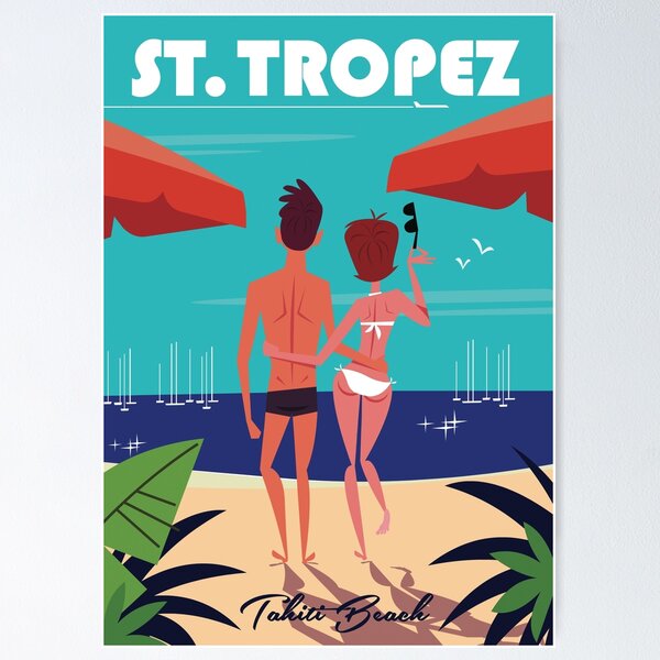 Hermes Shop Photo St Tropez Wall Poster South of France 