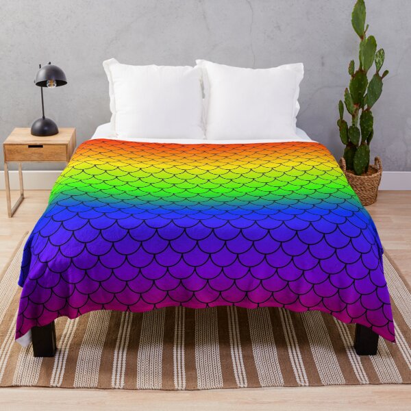 Item preview, Rainbow Mermaid Scales designed and sold by christinaashman.