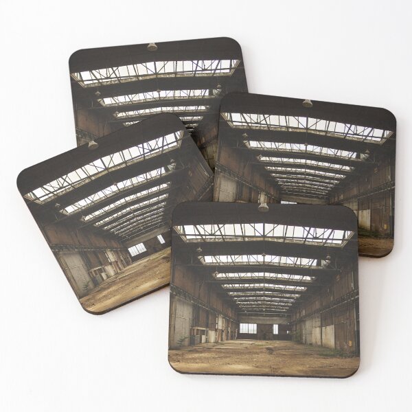Item preview, Abandoned empty old factory workshop designed and sold by dariazu.