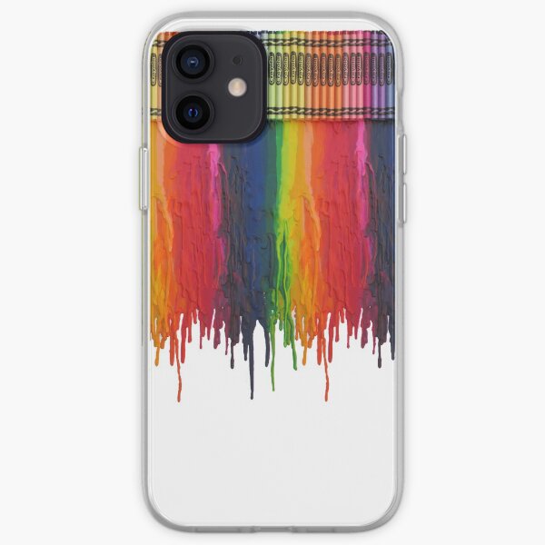 Melting Crayons iPhone Soft Case