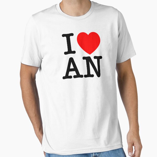 Aperçu de l'œuvre I Heart AN (ANTILLES - PAYS-BAS) créée et vendue par elizaldesigns.