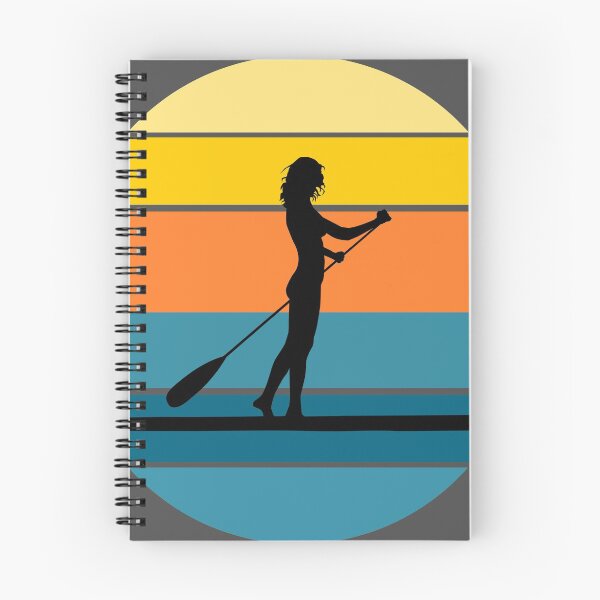 Item preview, SUP Stand up paddle board sunset designed and sold by wollop-tee.