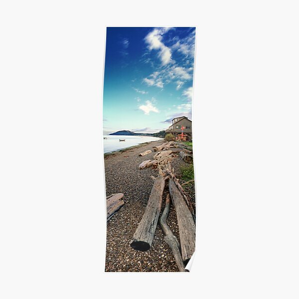 Resort Beach #2 (vertical panorama) Poster