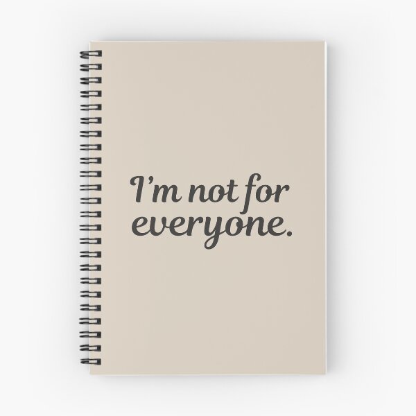Item preview, Im not for everyone funny saying with cute lettering sassy salty joke quote designed and sold by alenaz.