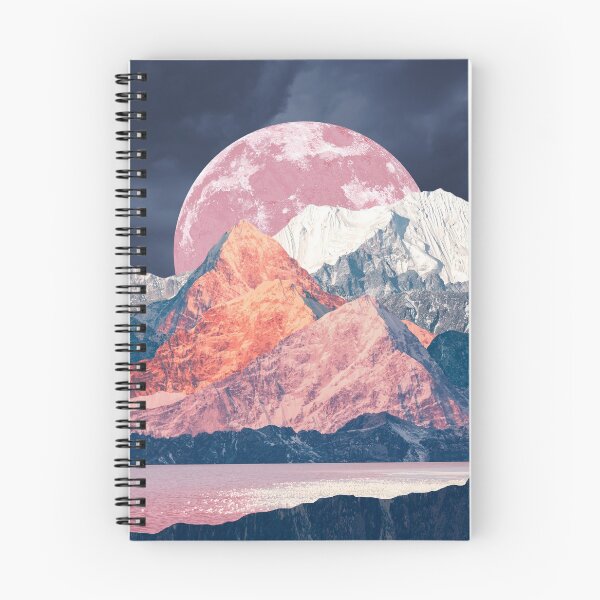 Item preview, Pink Moon Rising designed and sold by leafandpetal.