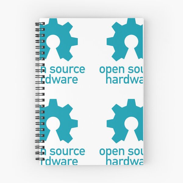 Item preview, Open source hardware logo OSHW Sticker 4up designed and sold by pinchies.