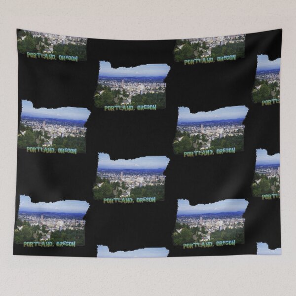 Item preview, Oregon State Outline (Portland) designed and sold by gorff.