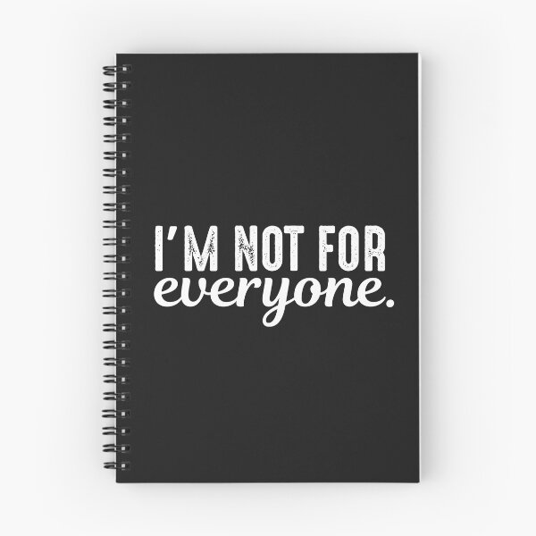 Item preview, I'm not for everyone humorous statement cute gift idea  designed and sold by alenaz.