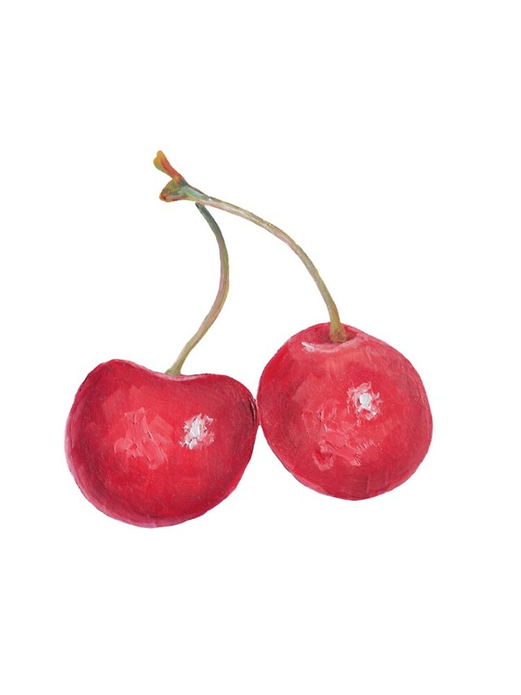 Thumbnail 4 of 4, iPhone Case, Cherries Ripe designed and sold by MatsonArtDesign.