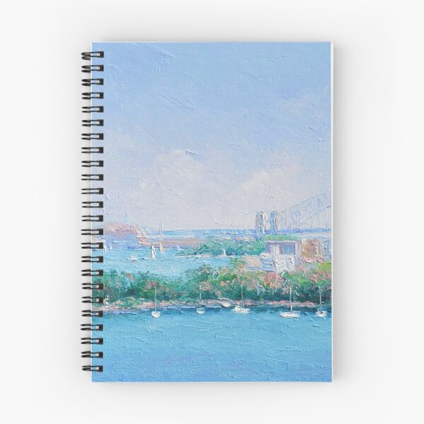 Item preview, Sydney Harbour, Sydney Harbour Bridge, Sydney Opera House, painting designed and sold by MatsonArtDesign.