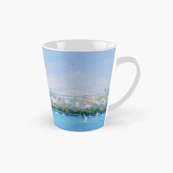 Item preview, Sydney Harbour, Sydney Harbour Bridge, Sydney Opera House, painting designed and sold by MatsonArtDesign.