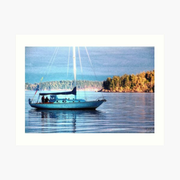 Sun Lit Mast #1 (photo) Art Print