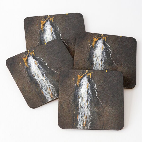 Item preview, Waterfall In Abstract w Texture designed and sold by Larry Costales.