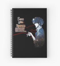 Spike Spiegel Space Cowboy Spiral Notebook