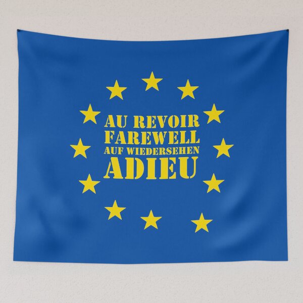 Artikelvorschau, Brexit / Au Revoir Abschied von der EU entworfen und verkauft von PoshJocks.