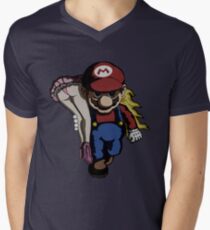 Mario Kidnap Men's V-Neck T-Shirt