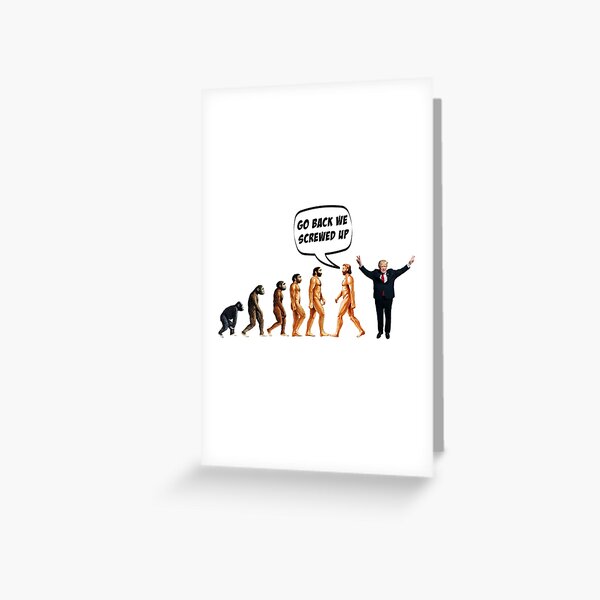 Artikel-Vorschau von Funny Anti Trump Go Back We Screwed Up, designt und verkauft von nano79.
