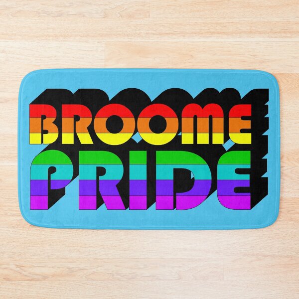 Item preview, Broome Pride Retro 80s Style Logo designed and sold by BroomePride.