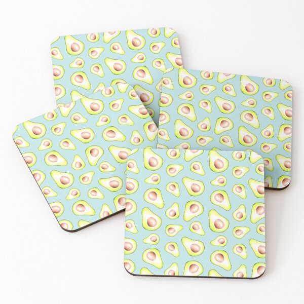 Item preview, Avocado Slices - Neo Mint designed and sold by Negin Mf Designs.