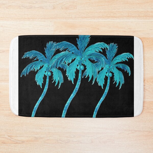 Item preview, Coconut Palm Trees on Black designed and sold by MatsonArtDesign.