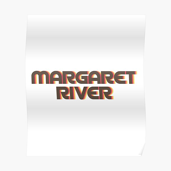 Margaret River Retro Poster