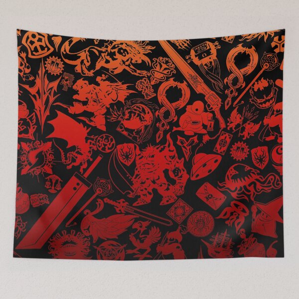 Item preview, Final Fantasy Moogle-verse (red) designed and sold by seviesphere.
