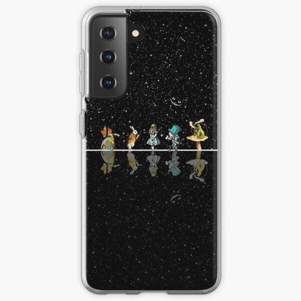 Wonderland Starry Night - Alice In Wonderland Samsung Galaxy Soft Case