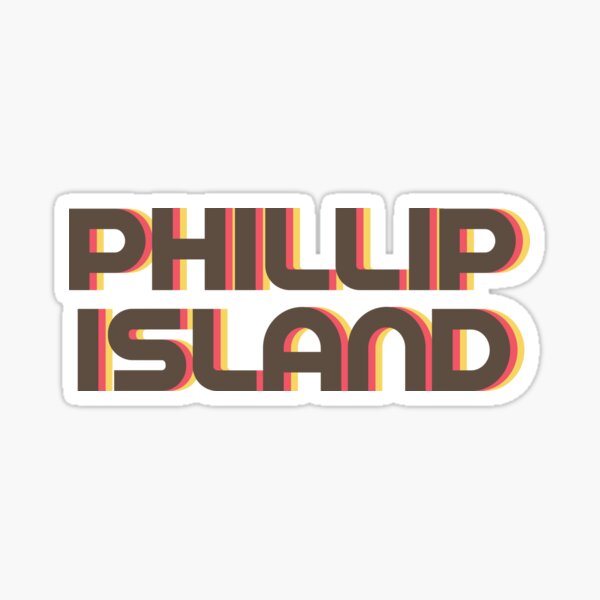 Item preview, Phillip Island Retro designed and sold by designkitsch.