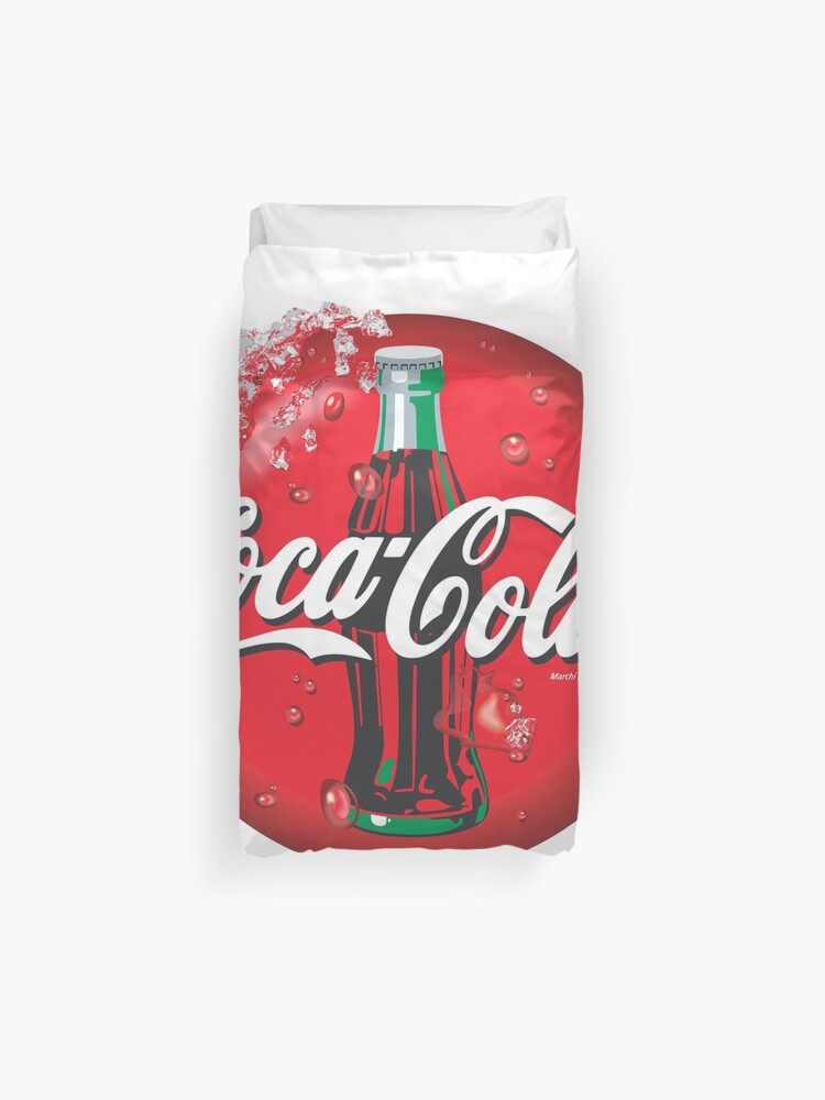 Coca Cola Duvet Cover By Asamendara Redbubble