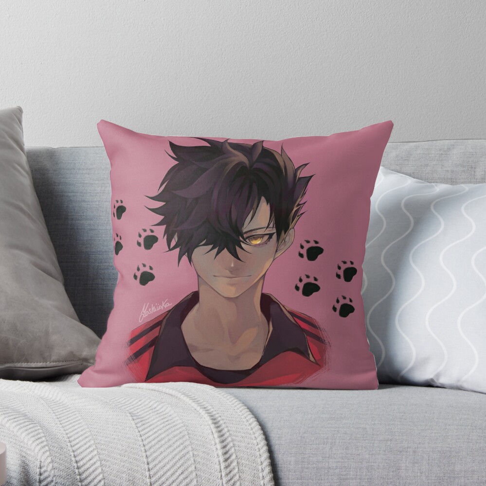 kuroo cat pillow